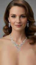 Twisting diamond vine Bridal Set