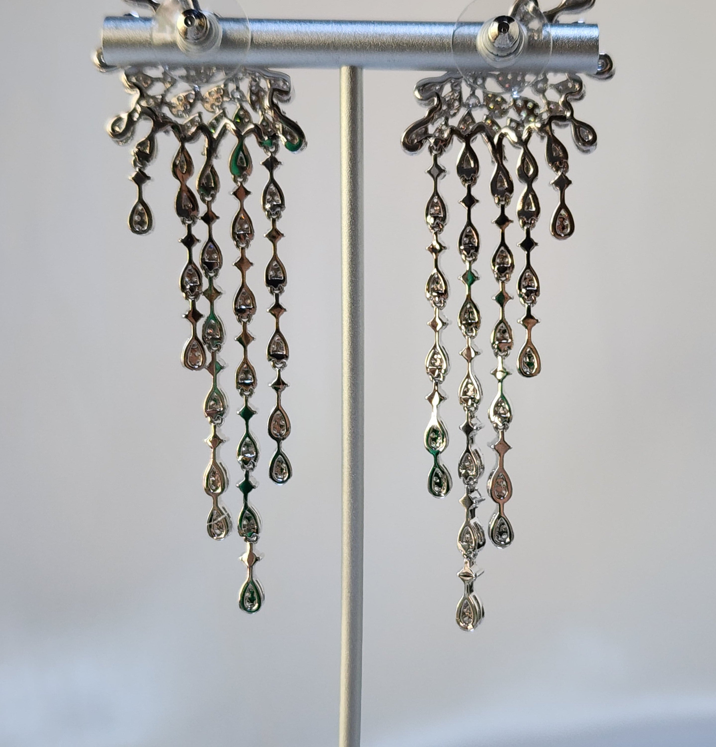 Chandelier Flower Earrings