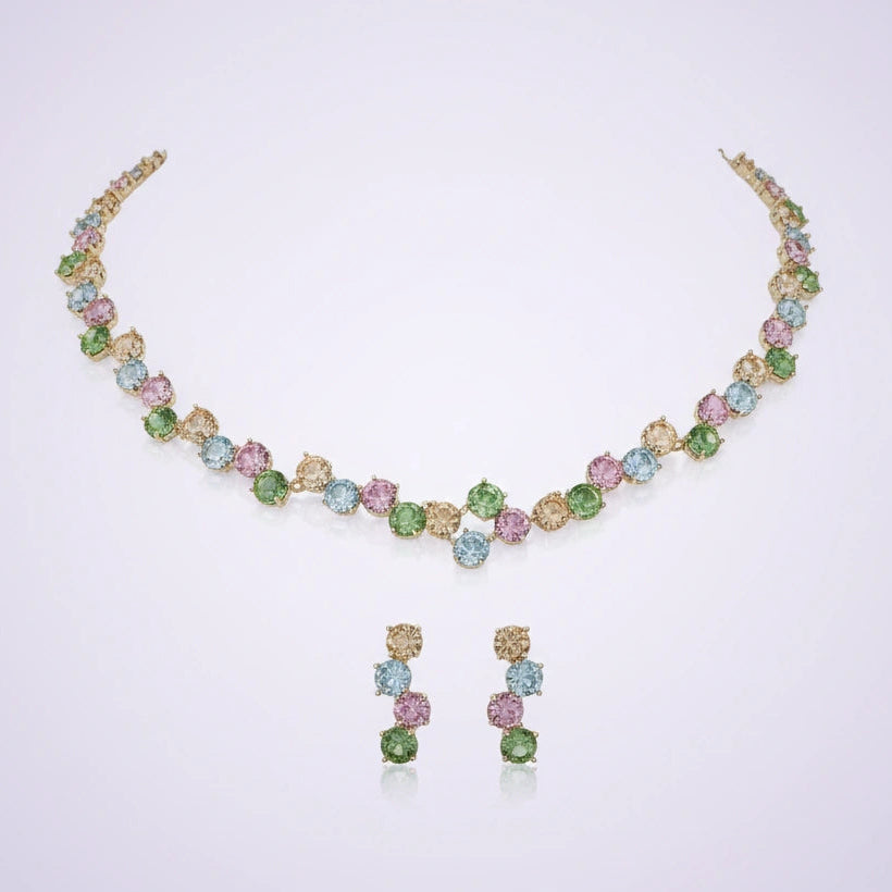 Wedding guest Multi-colored Jewelry Set