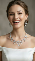 Diamond Vine Bridal Set