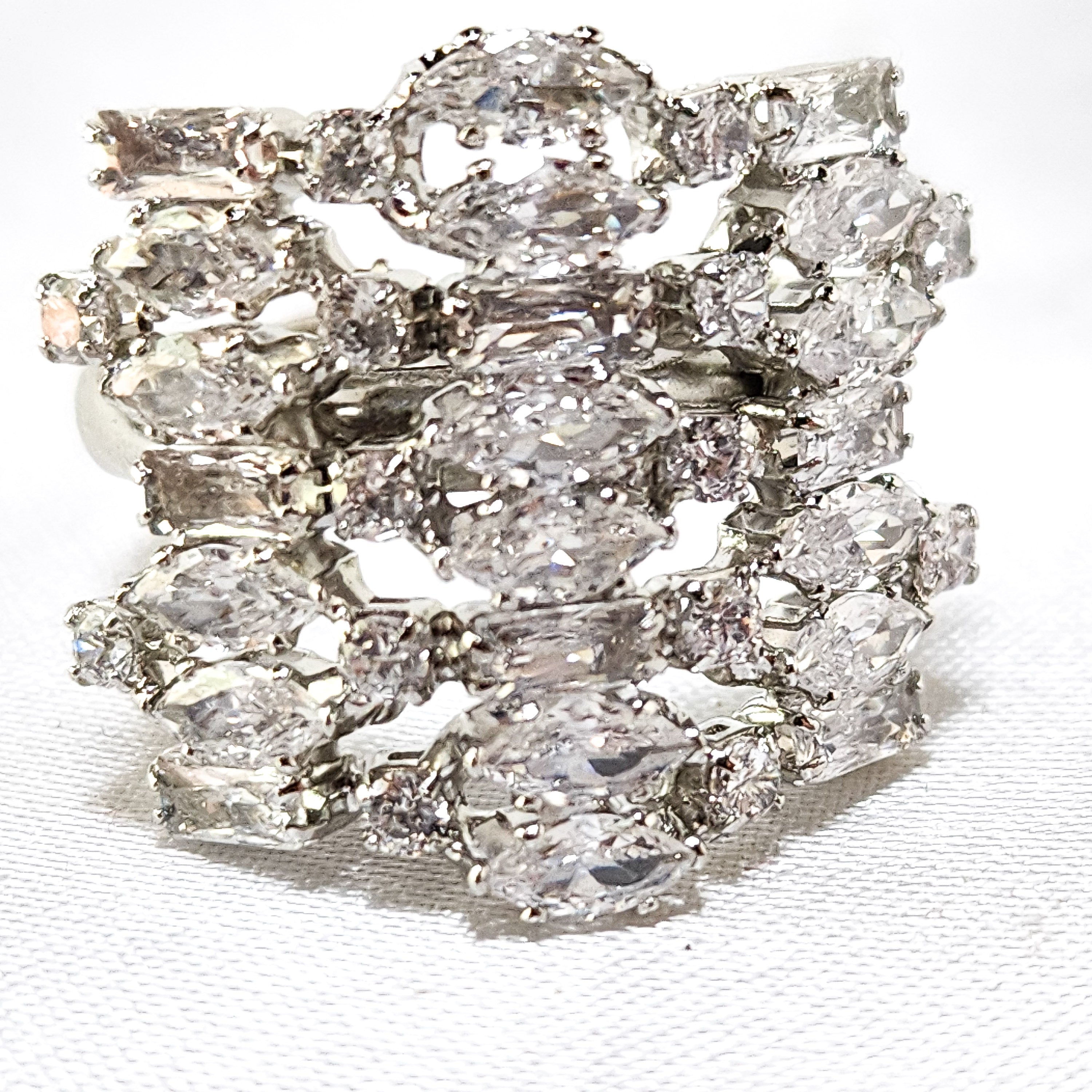 Diamond Water Droplets Wedding Set, great for Mother of the Bride