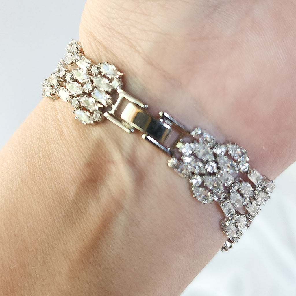 Diamond Water Droplets Wedding Set, great for Mother of the Bride