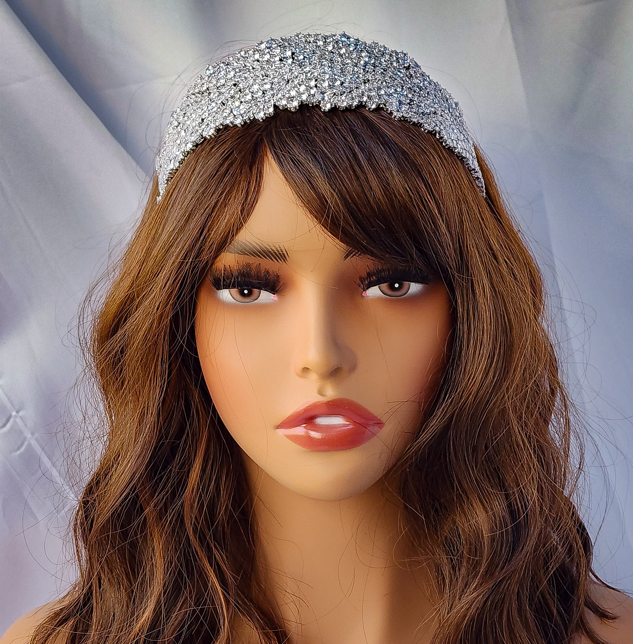 Crystal vine Swarovski Bridal Headband