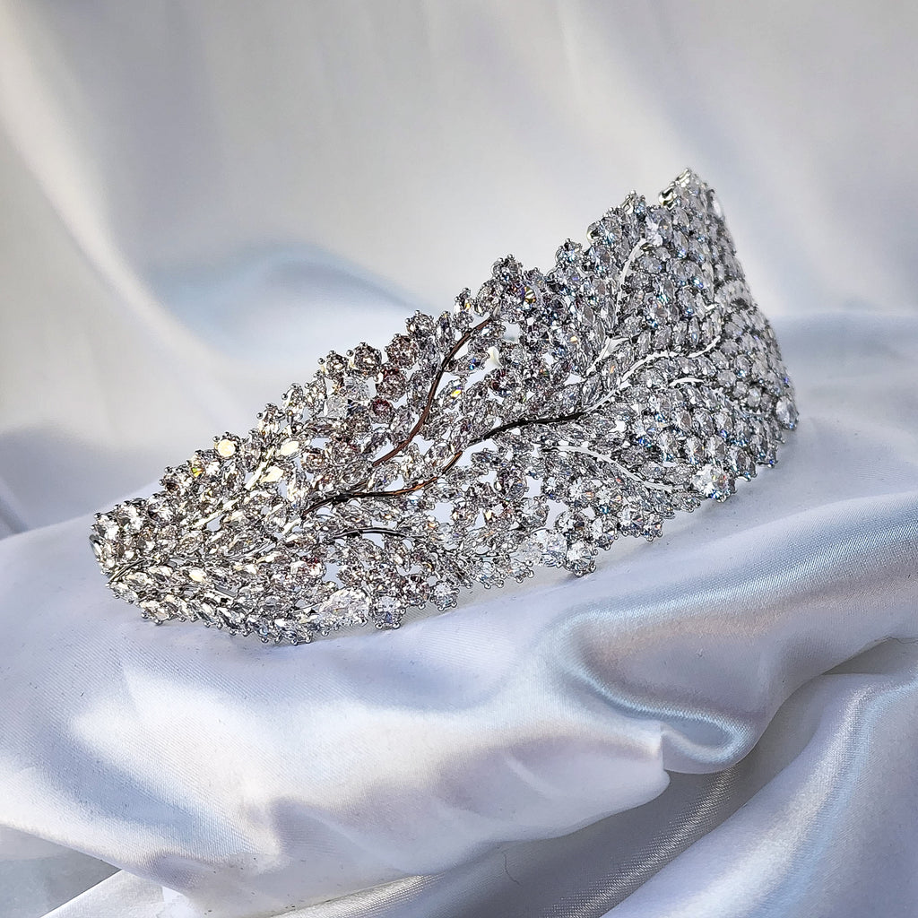 Crystal vine Swarovski Bridal Headband