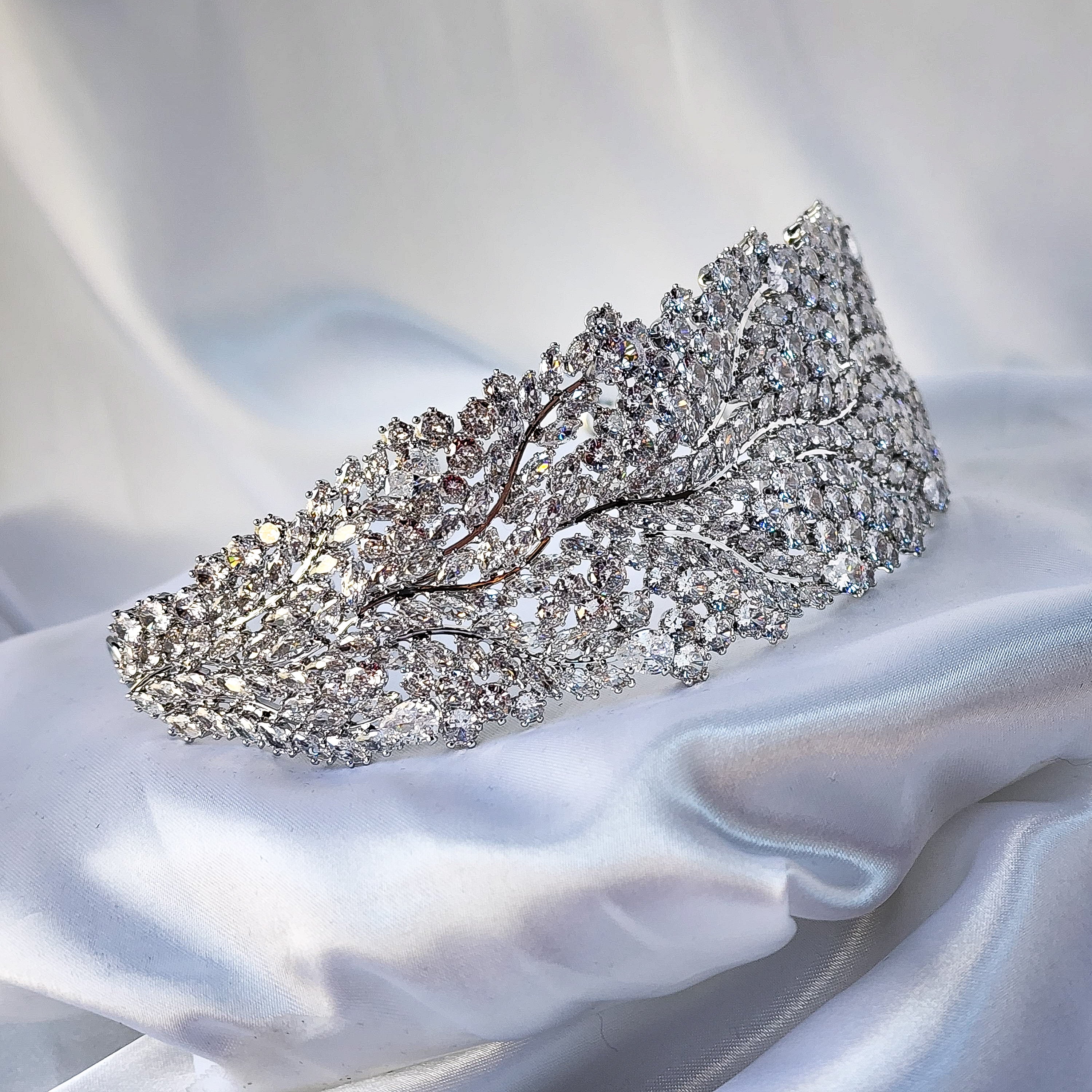 Crystal vine Swarovski Bridal Headband