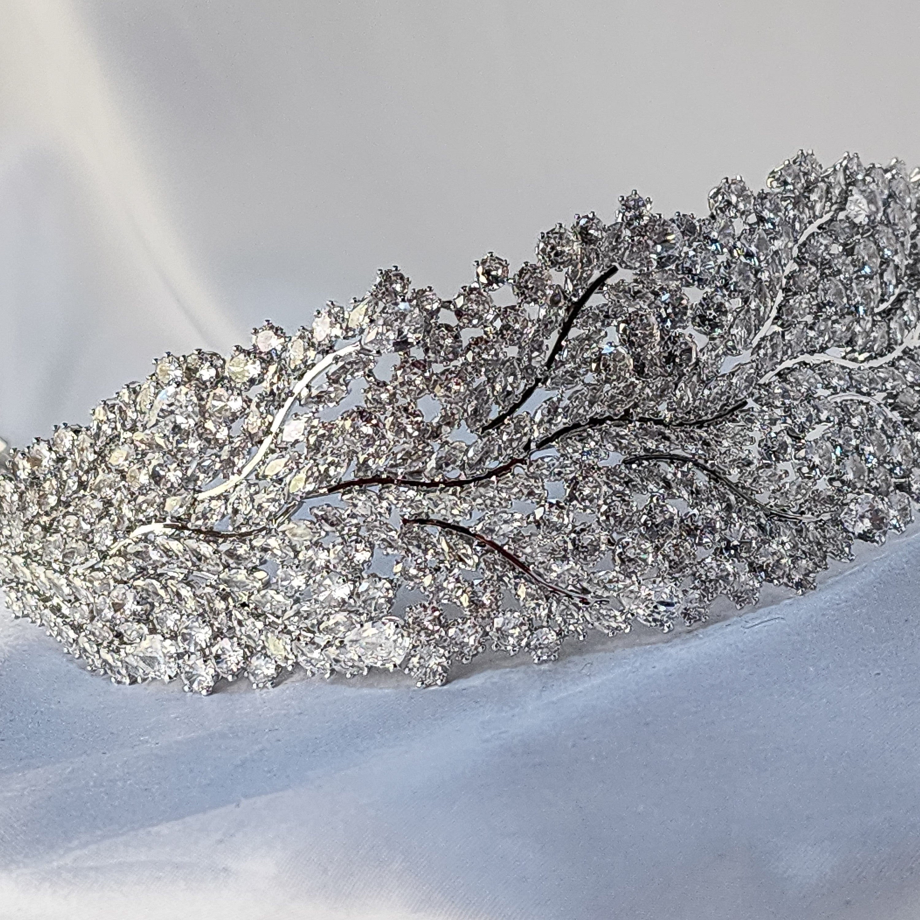 Crystal vine Swarovski Bridal Headband