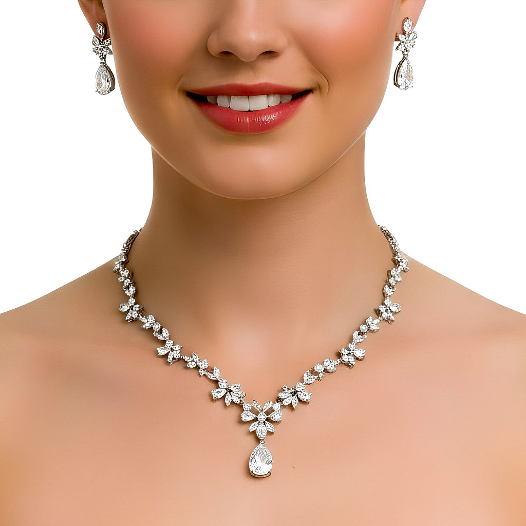 Regal Teardrop Wedding Set