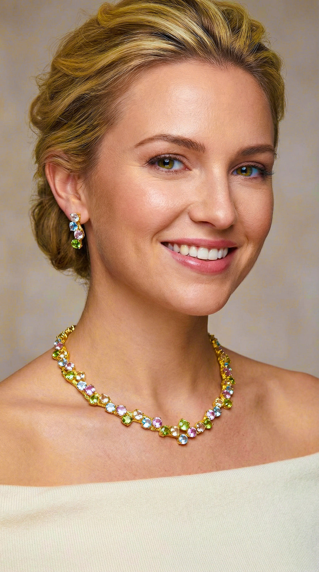 Wedding guest Multi-colored Jewelry Set
