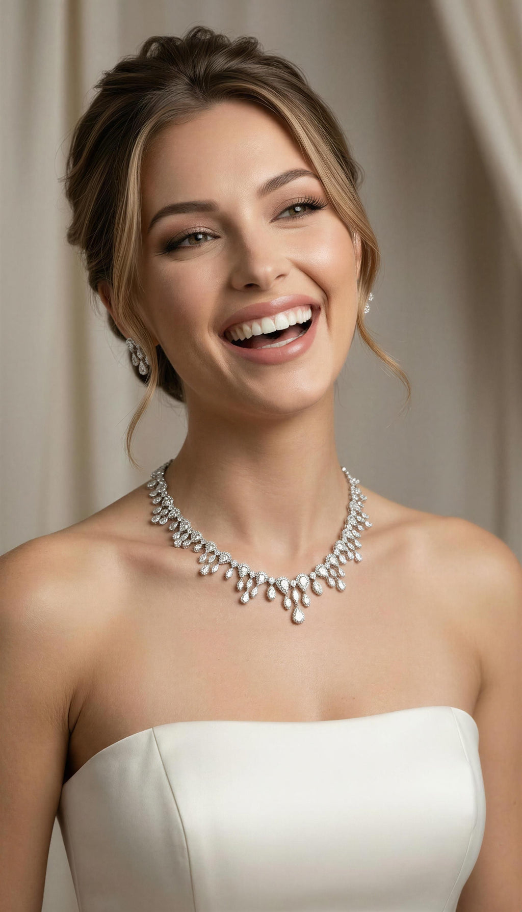 Bridgerton Bridal Teardrop Jewelry Set