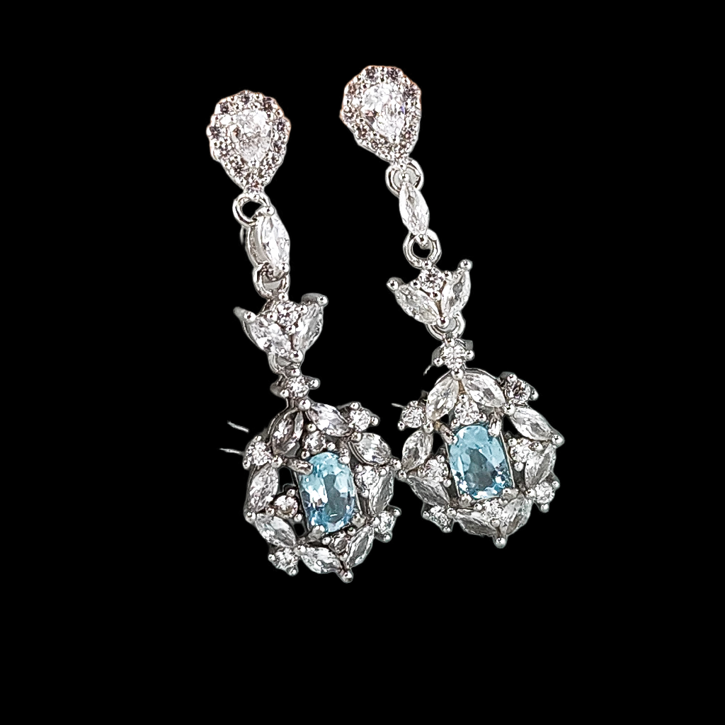 Regency Aquamarine Earrings