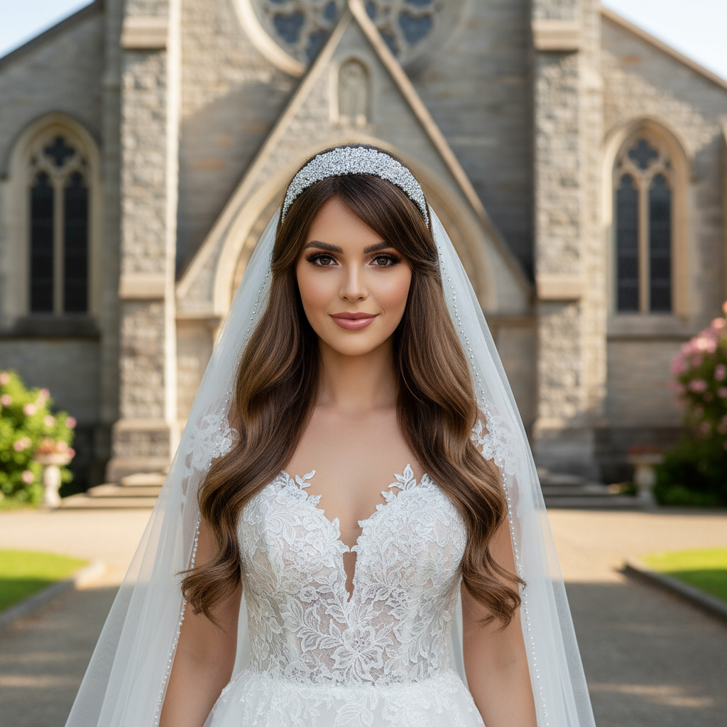 Crystal vine Swarovski Bridal Headband