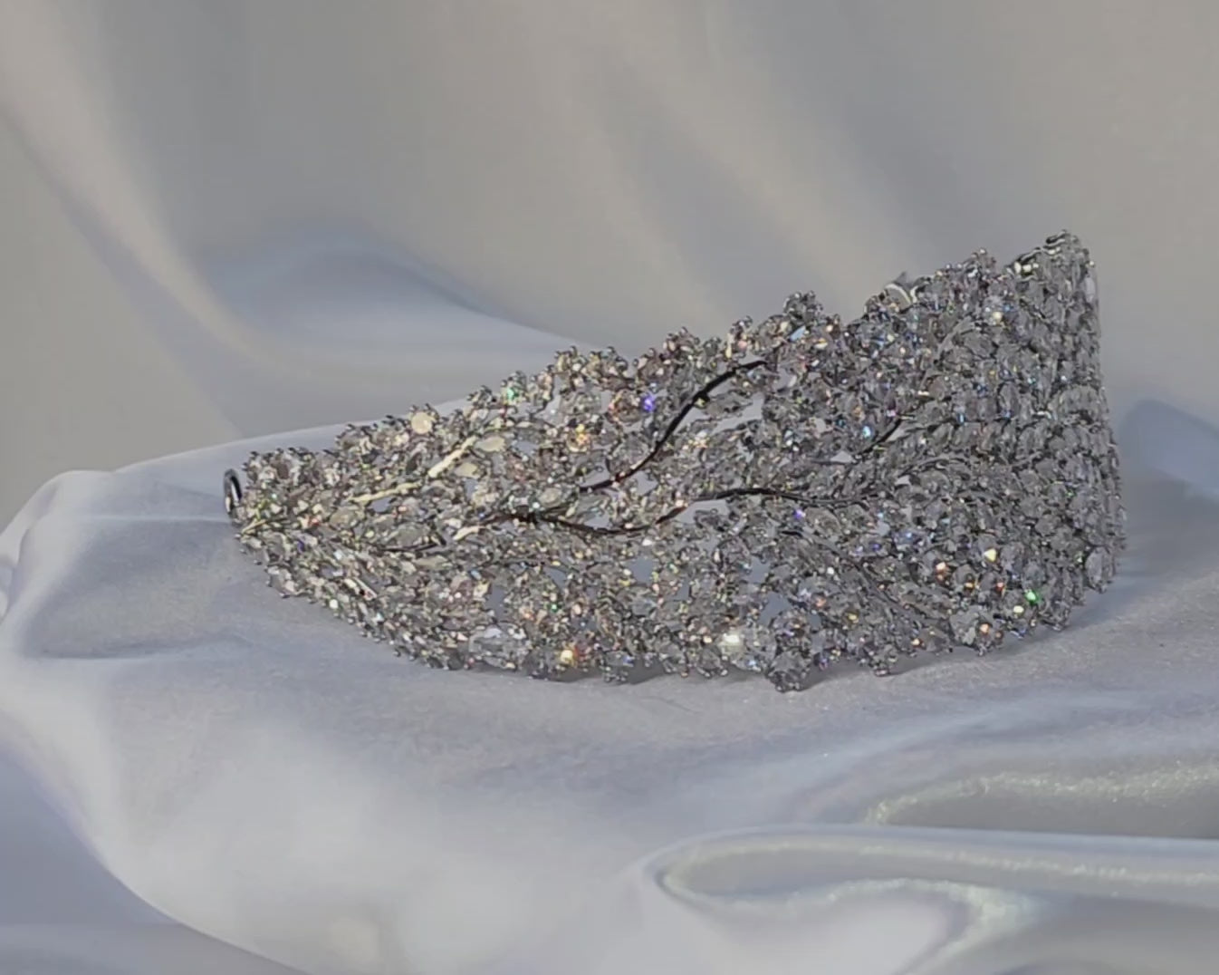 Crystal vine Swarovski Bridal Headband